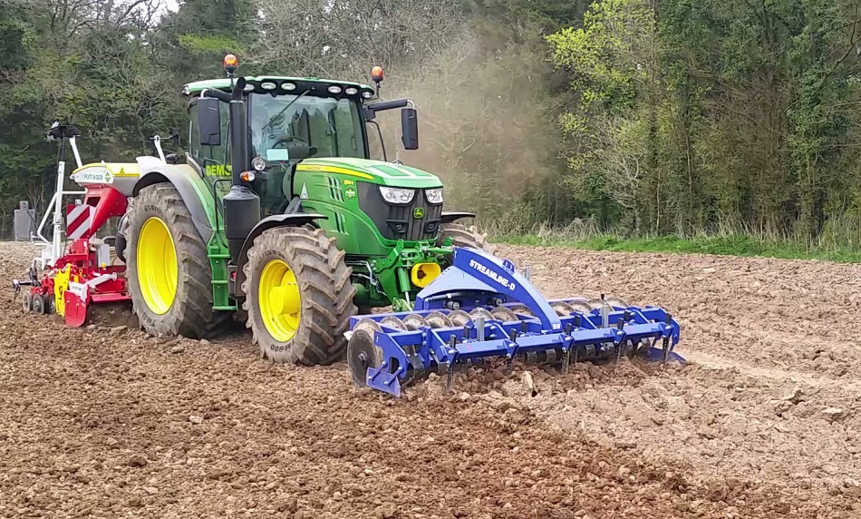 Seeding into ploughing? Why you need a front-mounted press.