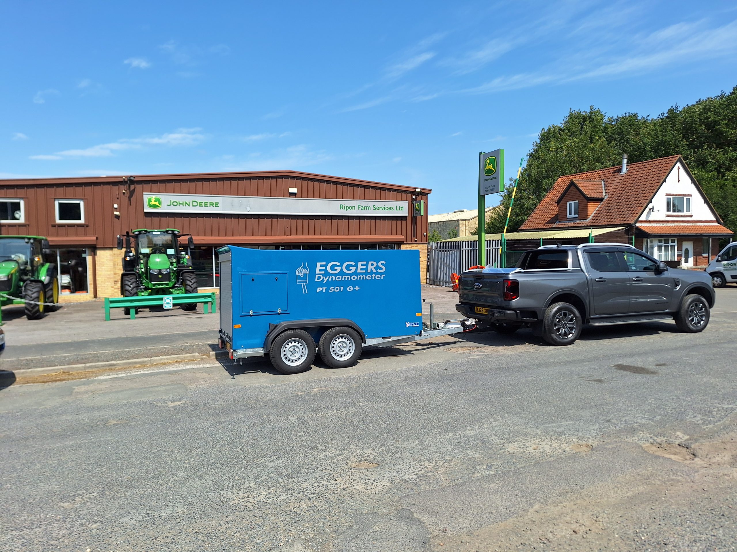 Monster Dyno Delivered to Ripon Farm Services