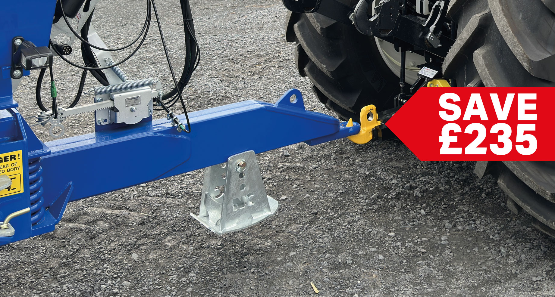 HUGE SAVINGS ON NEW TOW HOOKS FOR SELECTED CNH TRACTORS